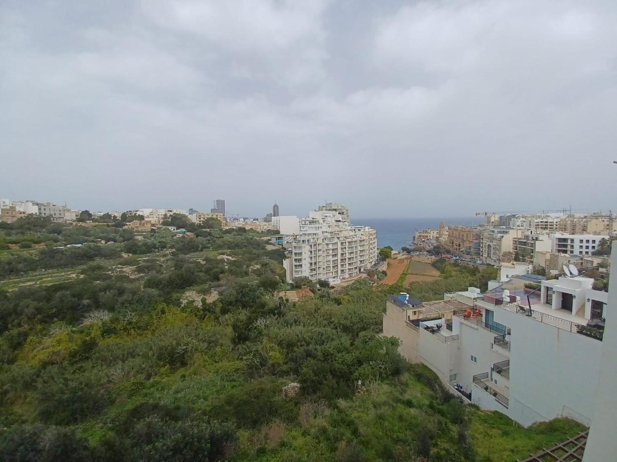 Spectacular Distant Seaview Apt Sliema Exteriér fotografie