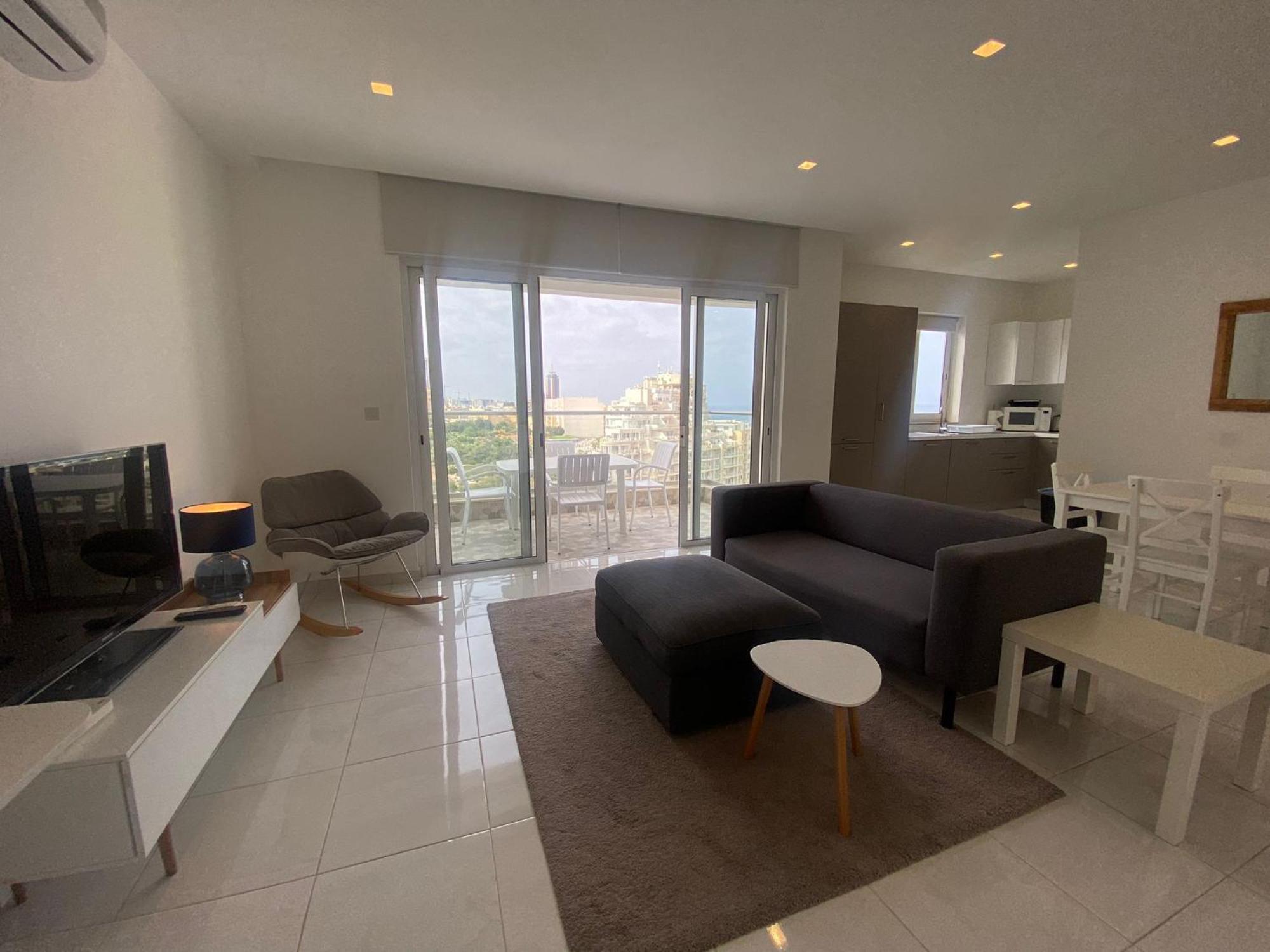 Spectacular Distant Seaview Apt Sliema Exteriér fotografie